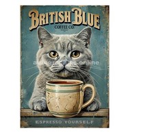 BRITISH BLUE COFFEE CO CAT