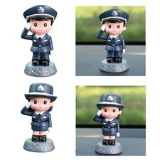 Police Figure Statue Tiny