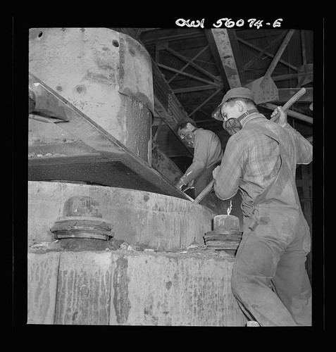 Industrial workers operating - industrial,