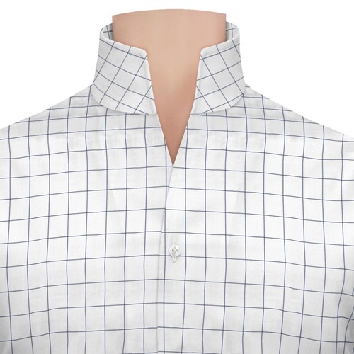 Men vintage high - high, collar