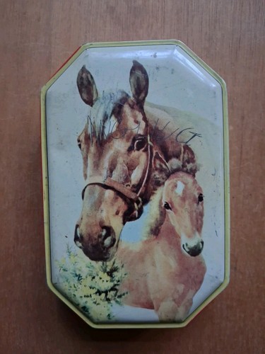 Vintage holland toffee tin - vintage,
