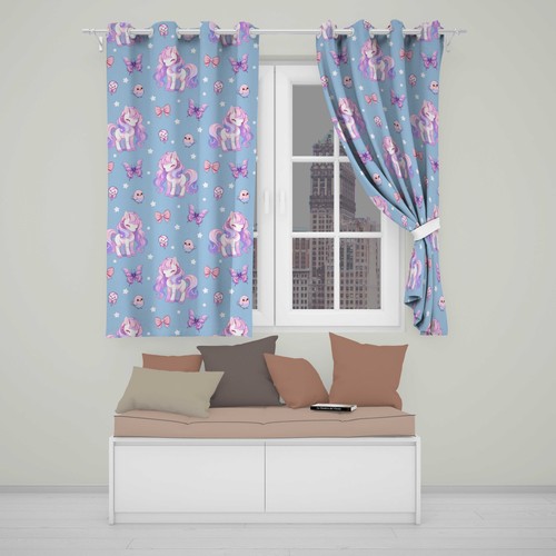 Blackout eyelet curtains - eyelet, cute