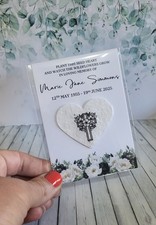 Personalised Funeral Memorial