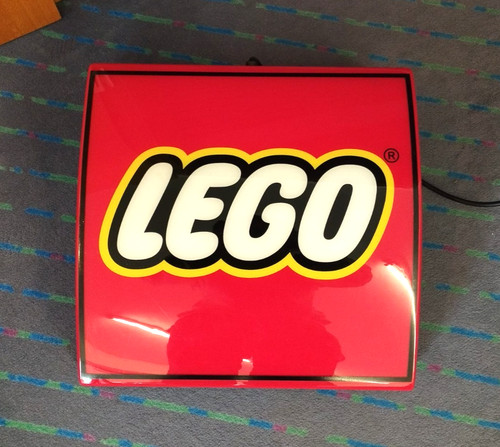 Lego display sign - display,