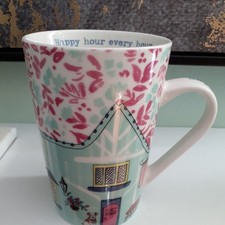 Porcelain Mug 450 ml "Happy Hour Every Hour" by Ashley Thomas