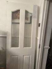 Glazed internal door - internal, in