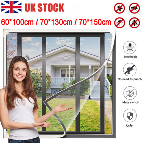 Magnetic window screen mesh - window,