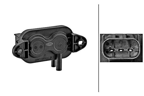 Exhaust pressure sensor - pressure,