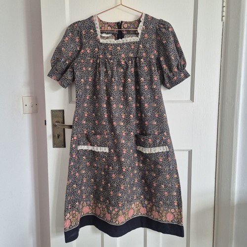 70s vintage cotton prairie - vintage,