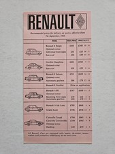 RENAULT 4 GORDINI DAUPHINE 8