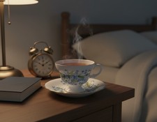 Vintage Bone China Tea Cup and