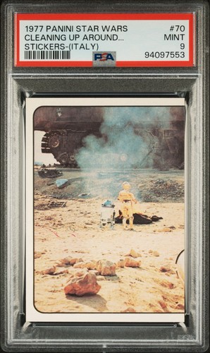 1977 panini star wars - 1977, stickers