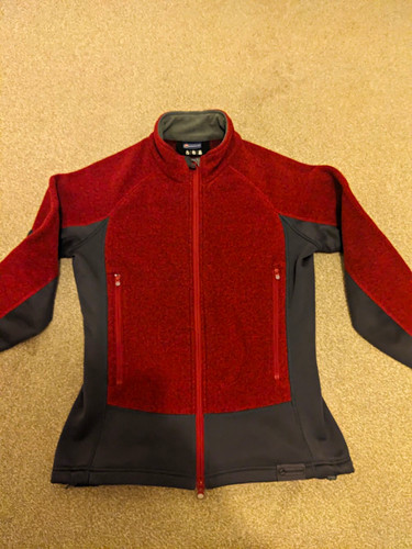 Montane polartec burgundy grey - montane, burgundy/grey
