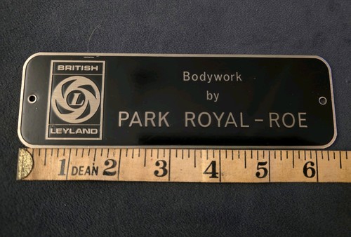 British leyland park royal - leyland, royal-roe