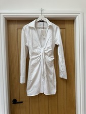 BNWT  Zara White Mini Shirt