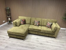 Furniture Village SASHA Fabric Large LHF Chaise Corner Sofa - RRP £3,295