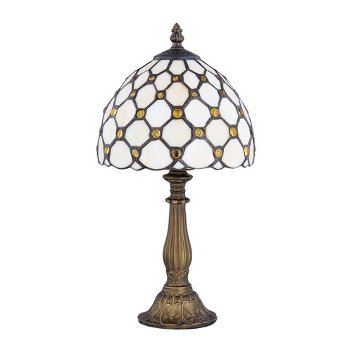 Tiffany jewel 37cm table lamp - tiffany,