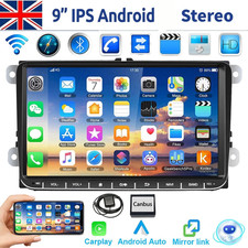 For VW GOLF MK5 MK6 9" Apple