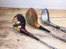 Vintage Persimmon Wooden Golf