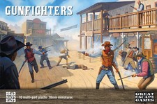 GUNFIGHTERS - DEAD MANS HAND - GREAT ESCAPE GAMES - 28MM - COWBOY MODELS