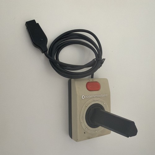 Commodore joy stick - stick, white