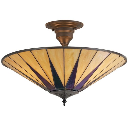 Tiffany glass hanging ceiling - hanging,