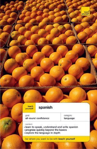 Teach yourself spanish - yourself, (teach