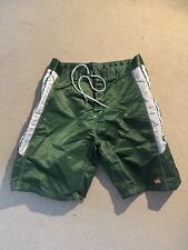 Rare Vintage Intensity Sports Nylon Satin Board Shorts 38W Glanz
