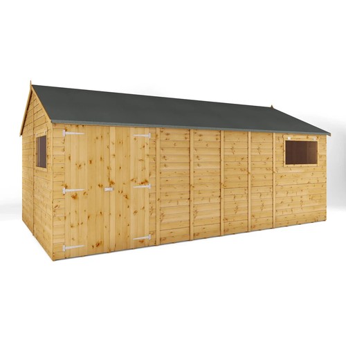 18x10 wooden garden - garden, shed