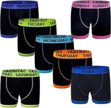 Boxers 7 Days Of The Week Boys