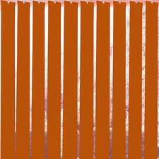 Burnt Orange Vertical Blind