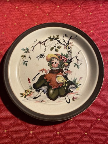 Nursery rhyme vintage plate - nursery,
