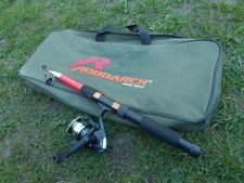 Telescopic fishing rod and