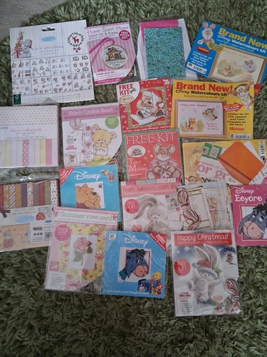 Cross stitch card kits bundle - cross,