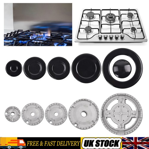 Gas stove burner caps - 5x, set