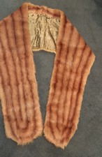 Vintage Mink Long Fur Stole