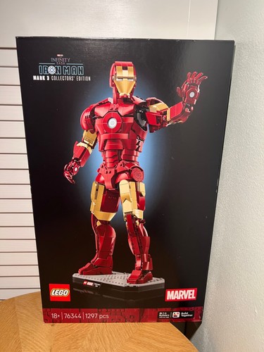 Lego marvel iron man mark - iron, 3