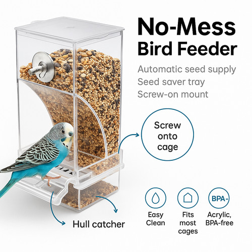 Mess bird feeder - mess,