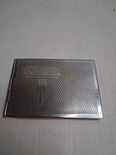 Stamp holder silver coloured - stamp,
