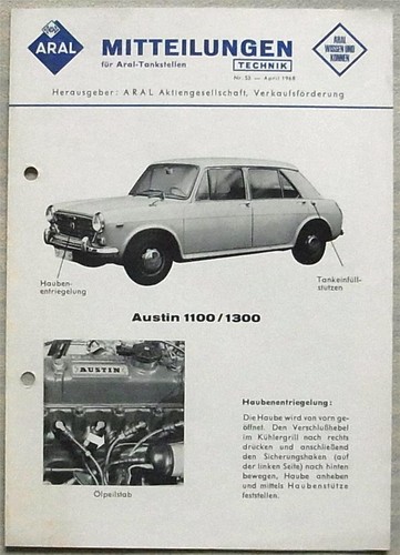 Austin 1100 1300 aral oils - 1100/1300,