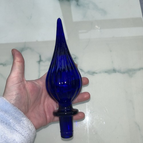 Large vintage cobalt blue - large,