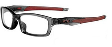 OAKLEY - Crosslink eyeglasses - OX8027 06  53 - Grey Smoke - Cardinal Red - Box