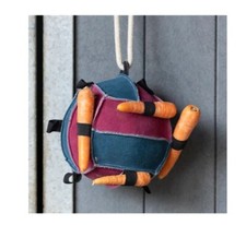 Stable Toy Hanging Carrot Boredom Buster for Horse, Pony Donkey -Food Treat Ball