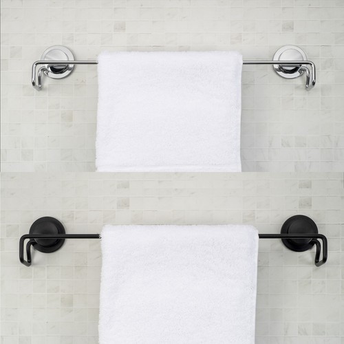 Croydex adhesive towel rail - towel,