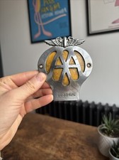 Vintage Chrome / Enamel AA Car