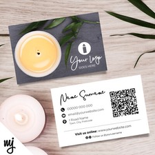 Custom Business Card Printing | Candles Candle Wax Melt Scent Business 01
