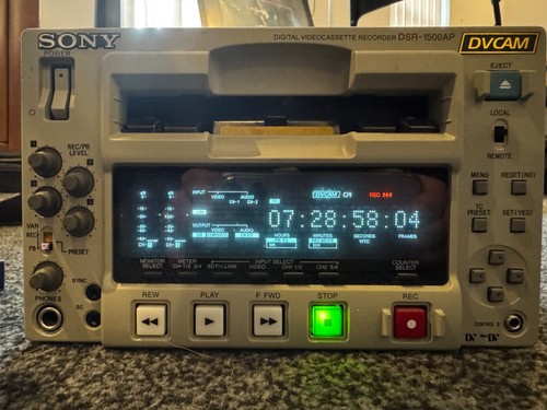 Sony dsr1500ap pal dvcam - dsr1500ap,