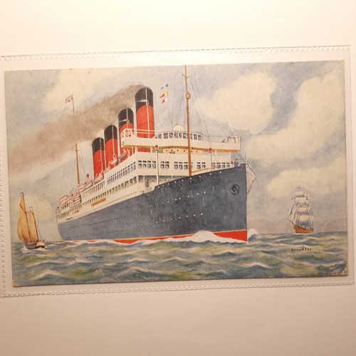 Postcard union castle line - postcard, union-castle
