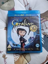 Coraline Blu-ray 3D DVD (2011)