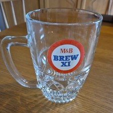 M&B Brew XI pint tankard